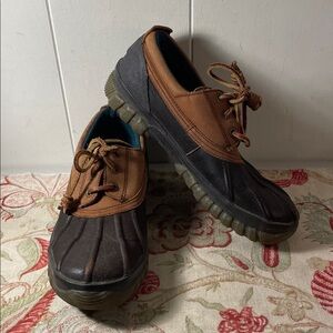 Bass Ursula Two-Tone Duck Rain Boots